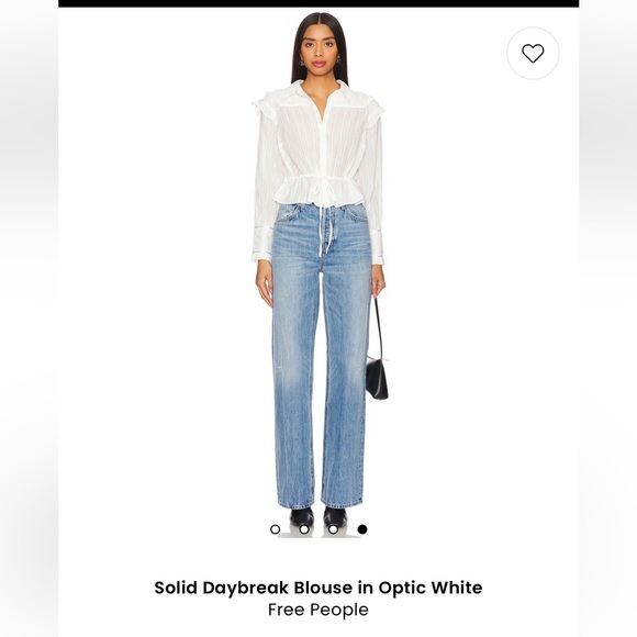 Revolve X Free People
Solid DayBreak
Blouse in optic White - Picture 3 of 12
